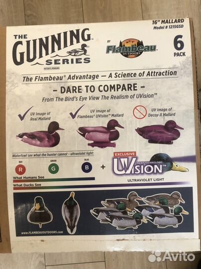 Подсадная утка кряква Flambeau Gunning