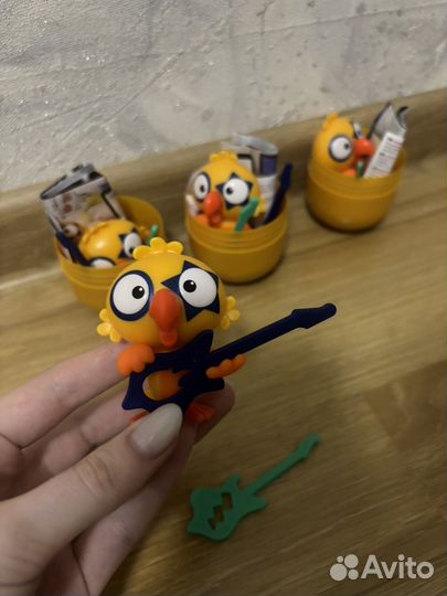 Попугай из киндер maxi