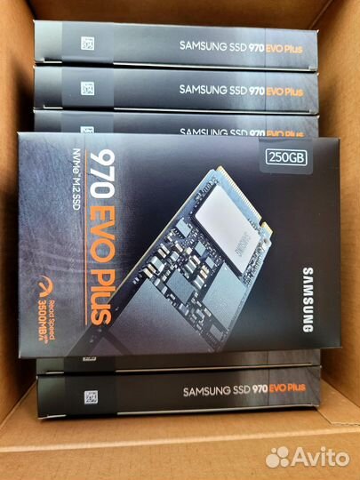 Новые SSD samsung EVO m2 970 plus 250GB