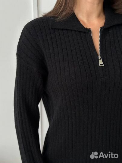 Платье трикотажное женское