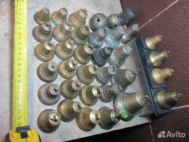 Колокол №27 Колокольчик гранный Бубенчик Бубенец