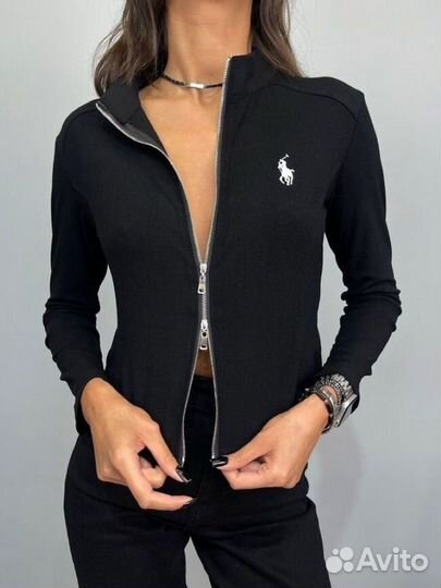 Лонгслив на молнии polo ralph lauren