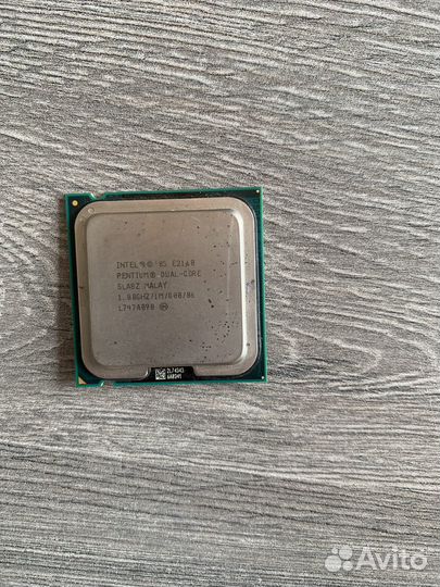 Процессор Intel pentium dual core E2160 (775)