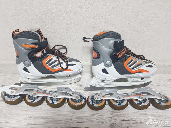 Раздвижные коньки-ролики