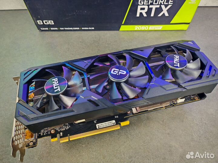 Palit gaming PRO RTX 2080 Super 8Gb