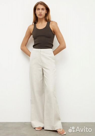 Льняные брюки женские lime новые