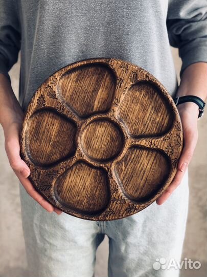 Менажница из дуба 