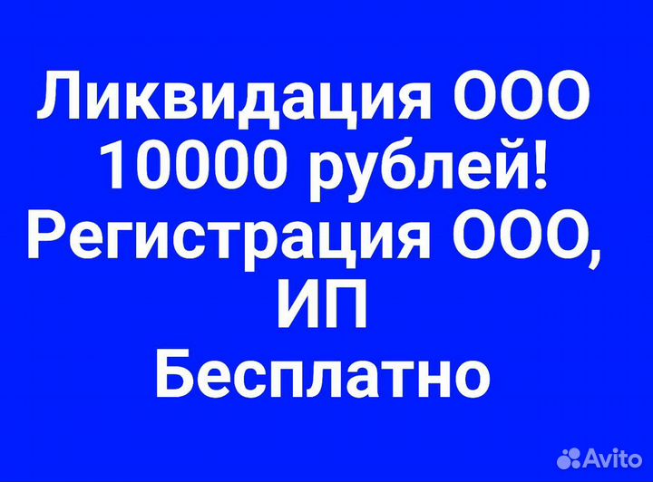 Ликвидация ооо в любом регионе России