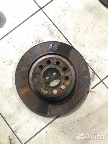 Тормозной диск задний Audi A6 AUK 2006