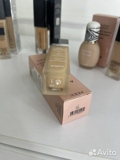 Крем тональный Lancome 04 Sisley Givenchy Shiseido