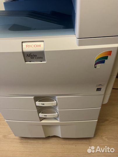 Легендарное цветное мфу Ricoh Aficio MP C2551