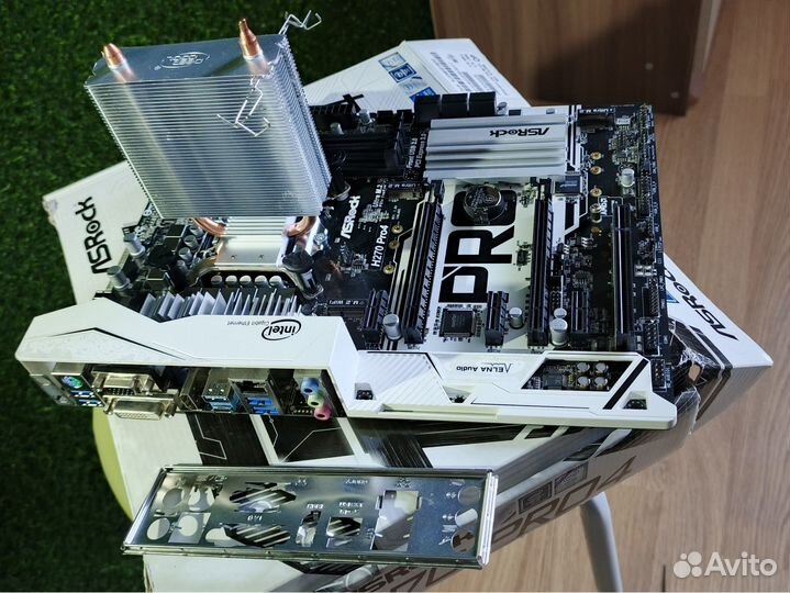 MB asrock h270 pro4 + core i5-7400