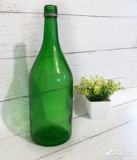 Бутылка зеленое стекло 1,5 литра