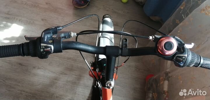 Велосипед горный 18-скоростной, 24 дюйма