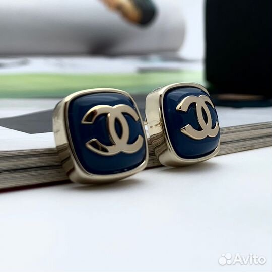 Серьги Chanel Шанель