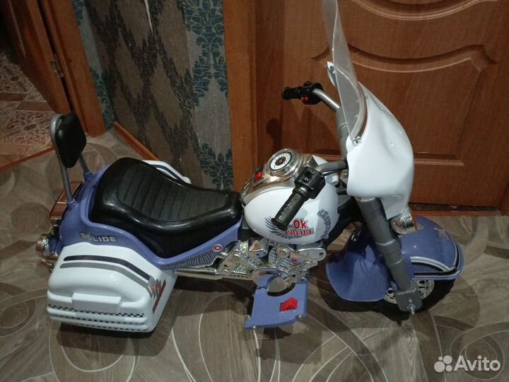 Детский мотоцикл на аккумуляторе бу