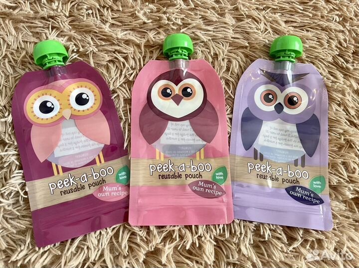 Контейнеры Peek-a-boo для детского питания