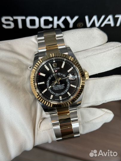 Часы Rolex Sky-dweller 42mm Биколор 336933