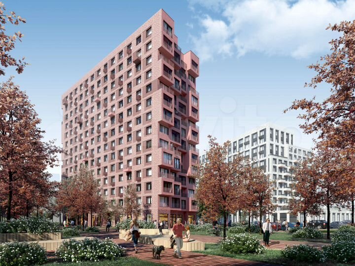 Квартира-студия, 23,6 м², 6/14 эт.