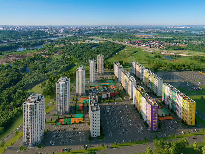 1-к. квартира, 38,2 м², 24/25 эт.