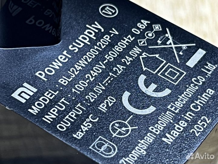 Блок питания Mi Robot Vacuum Mop P