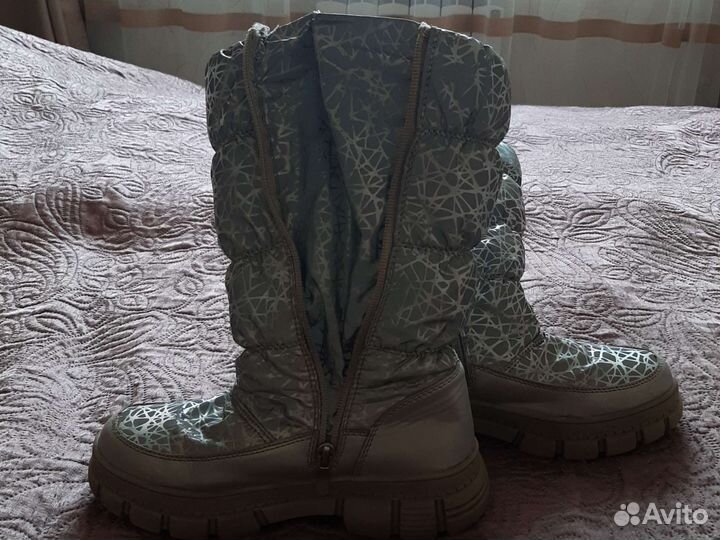 Сапоги зимние для девочки 34 35