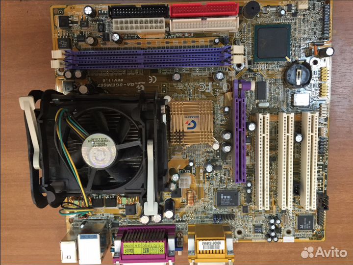 Материнская плата гигабит