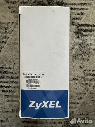 Модем zyxel omni 56K COM Plus EE