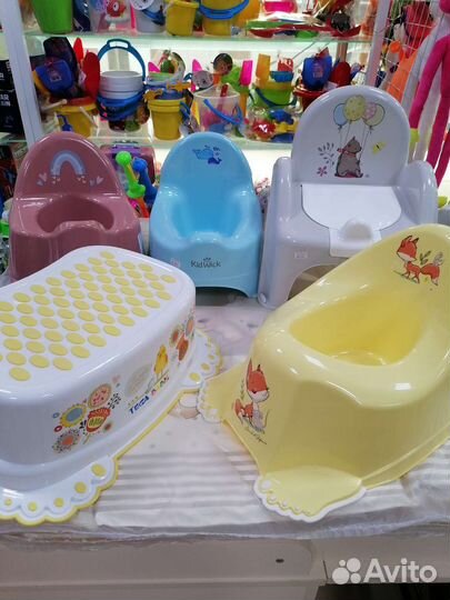 Горшки, ванночки, подставки под ножки, накладки