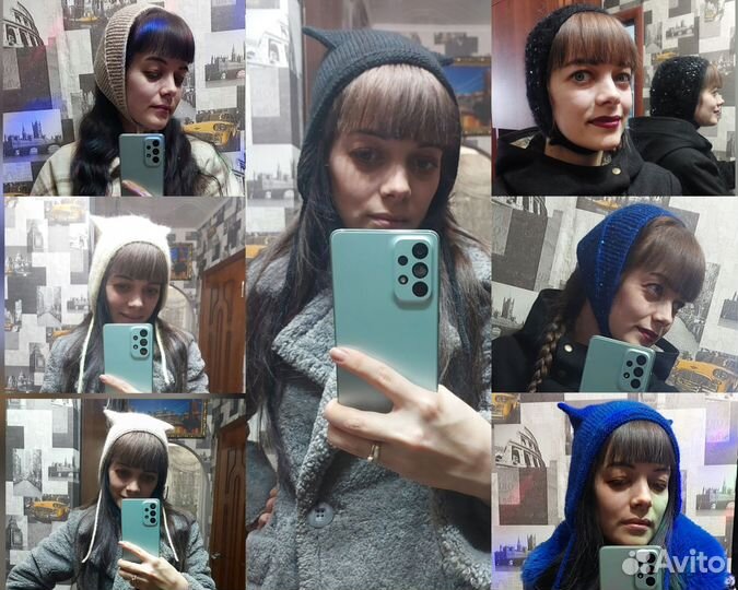 Чепчик с ушками