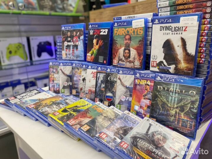 Новые игры для PS4 PS5