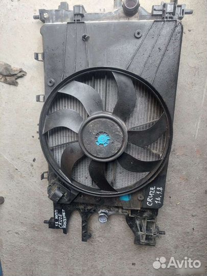 Диффузор вентилятор Chevrolet Cruze