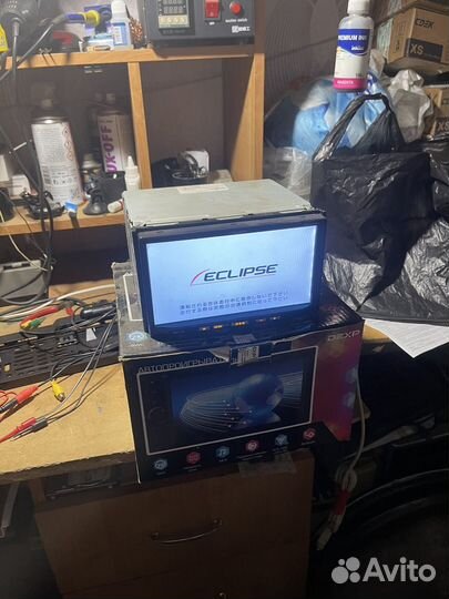 Магнитола 2din Eclipse + камера с рамкой