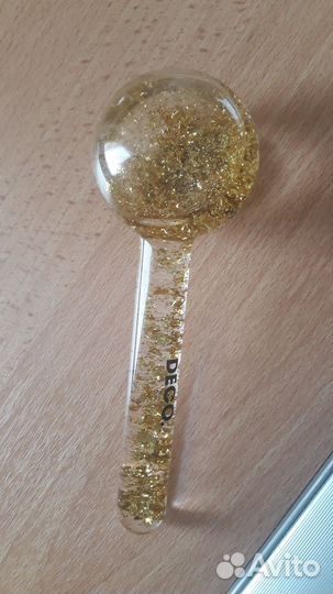 Стеклянный массажер для лица