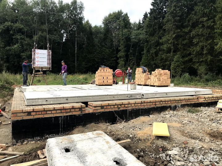 Фундаменты и строительство