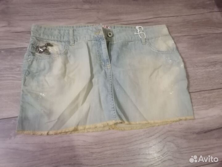 Джинсовая юбка