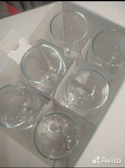 Бокалы. стопки IKEA наборы. листайте