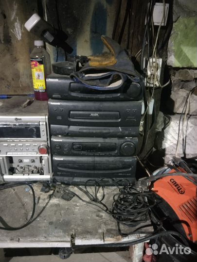 Центр с колонками