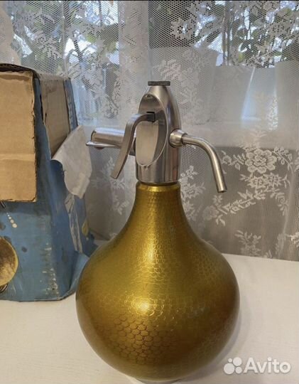 Сифон для газирования воды СССР новый 2 литра