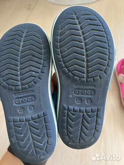 Детские сандали crocs C8, C 9