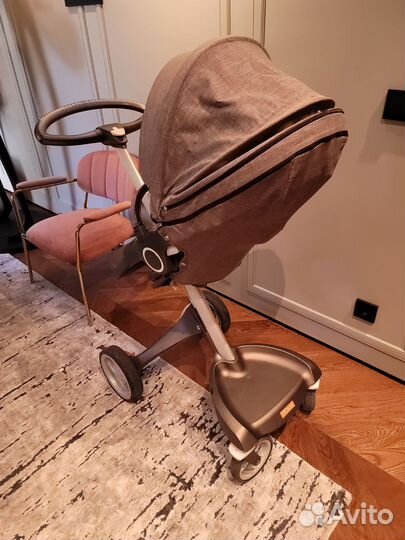 Коляска stokke xplory 2 в 1, оригинал, в идеале