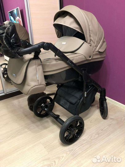 Продаю Коляска 2 в 1 эко кожа