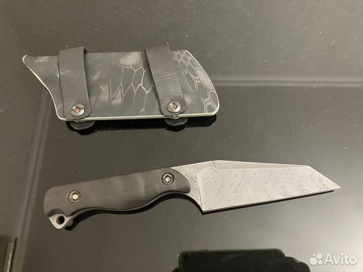 Нож EDC Chad Nichols Damascus USA