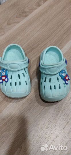 Комплект пляжный 74-80, сабо 22 р-р