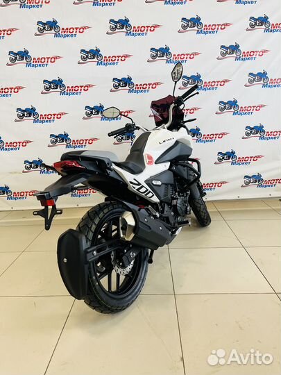 Мотоцикл lifan KPT 200 белый