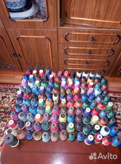 Нитки швейные