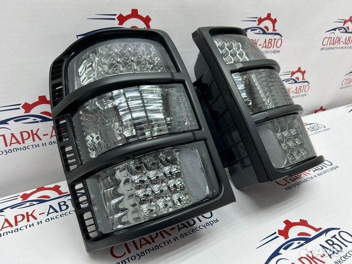 Стопы MMC Pajero V46 тюнинг темные 91-99 LED компл