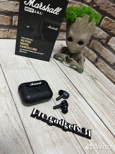 Беспроводные наушники Marshall Motif A.N.C Новые