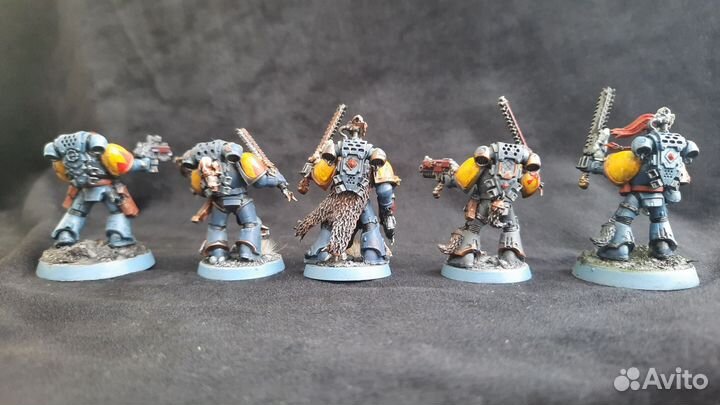 Warhammer 40k space marine Wolves