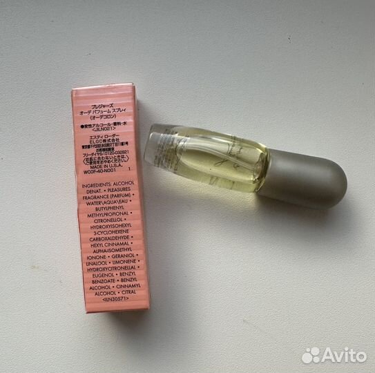 Estee lauder pleasures миниатюра 4 мл